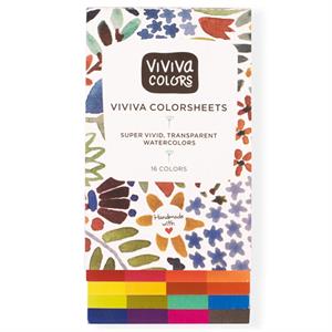 Viviva Colorsheets Original Single 16 Colour Set